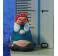 Caganer 1 cm barro pintado Aurora