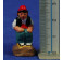 Caganer 4 cm barro pintado Aurora