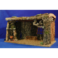 Portal con fuego 17 cm corcho