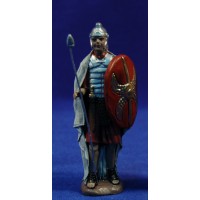 Romano 12 cm barro pintado Figuralia