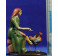 Pastora con gallinas 12 cm barro pintado Figuralia