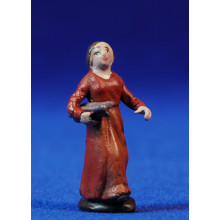 Pastora con leña 5 cm barro pintado Figuralia Pastora con leña 5 cm barro pintado Figuralia