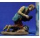 Pastor adorando con saco 16 cm barro pintado Figuralia