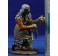 Pastor adorando con cordero 18 cm barro pintado Figuralia
