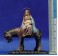 Huida a Egipto 5 cm barro pintado Figuralia