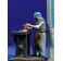 Pastor carpintero con mesa 8 cm ropa y barro Figuralia Pastor carpintero con mesa 8 cm ropa y barro Figuralia