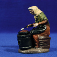 Castañera 12 cm barro pintado Figuralia Castañera 12 cm barro pintado Figuralia