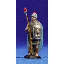 Soldado romano 5 cm barro pintado Figuralia