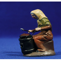 Castañera 8 cm barro pintado Figuralia Castañera 8 cm barro pintado Figuralia