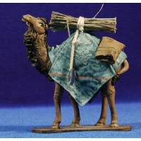 Camello de pie 10 cm ropa y barro Figuralia