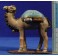 Camello de pie 9 cm barro pintado Figuralia