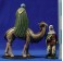 Reyes a camello 12 cm barro pintado Figuralia