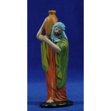 Pastor con jarra 12 cm barro pintado Figuralia