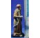 Pastor con bolsa 7 cm barro pintado Figuralia