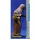 Pastora vieja con cesto 9 cm barro pintado Figuralia