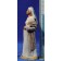 Pastora hebrea embarazada 12 cm barro pintado Delgado