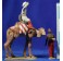 Reyes a camello 12 cm barro pintado Delgado