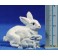 Conejo 10-12 cm plástico Fabregat