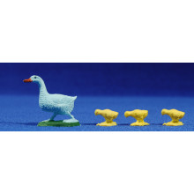 Pato 8 cm plástico Fabregat m1