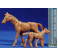 Caballo 4 cm plástico Fabregat