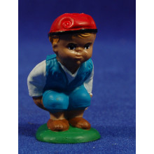 Caganer moderno 8 cm plástico Fabregat