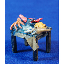 Banco peces 4,5 cm madera