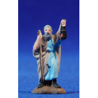 Pastor con farolillo 3 cm barro pintado