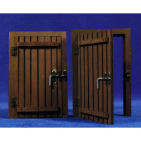 Puerta cuadrada 16 cm madera