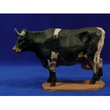 Vaca 20 cm pasta cerámica Hermanos Cerrada