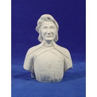 Busto gigante pequeño Mataró sin pintar 16 cm resina