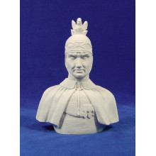 Busto figura gigante Mataró sin pintar  19 cm resina
