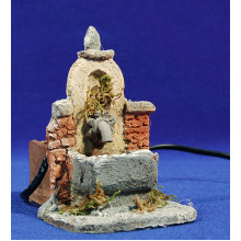 Fuente 12x9x12 cm resina