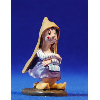 Caganera 8 cm resina Pilarín