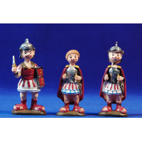Soldados romanos 8 cm resina Pilarín