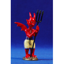 Demonio 8 cm resina Pilarín