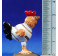 El gallo 8 cm resina Pilarín El gallo 8 cm resina Pilarín
