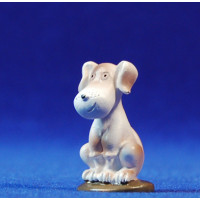 El perro 8 cm resina Pilarín