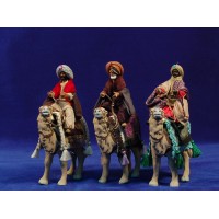 Reyes a camello 10 cm ropa y barro