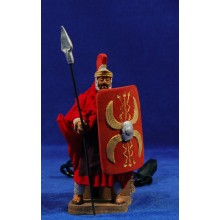 Romano con lanza movimiento 12 cm barro y ropa