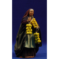 Pastora con limones 16 cm ropa y barro