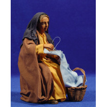 Pastora cosedora 20 cm ropa y barro