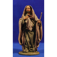 Pastor que se cubre 20 cm ropa y barro