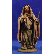 Pastor que se cubre 20 cm ropa y barro