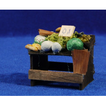 Banco fruta pequeño 5,5 cm madera