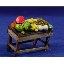 Banco fruta mediano 6 cm madera