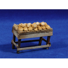 Banco panes mediano 6 cm madera