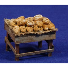 Banco panes pequeño 5,5 cm madera