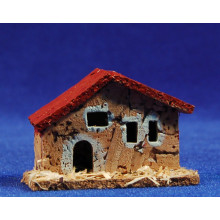 Casa modelo 3 6x3x4 cm corcho Belenes Puig