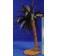 Palmera económica 28 cm resina