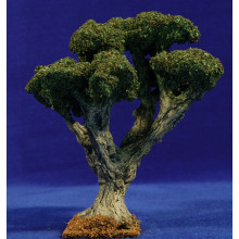 Árbol verde 18 cm corcho blanco Belenes Puig